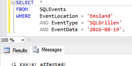 Emsland SQL Server User Group: SQLGrillen 2 primary image