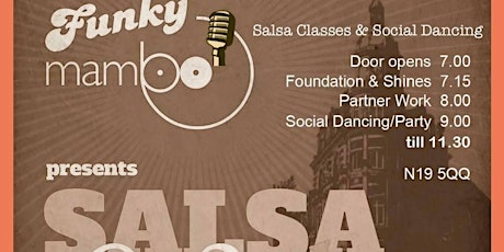 Funky Mambo presents Salsa On2sdays - SALSA CLASSES & PARTY