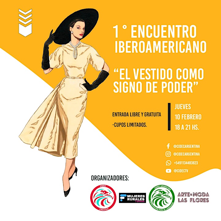 Imagen de 1° Encuentro Iberoamericano " El vestido como signo de poder".