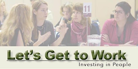 Let's Get to Work 2016: Investing in People primary image