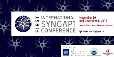 First International SYNGAP1 Conference primary image