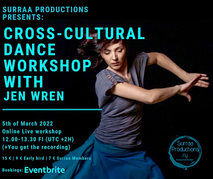Cross-Cultural Dance Workshop with Jen Wren image