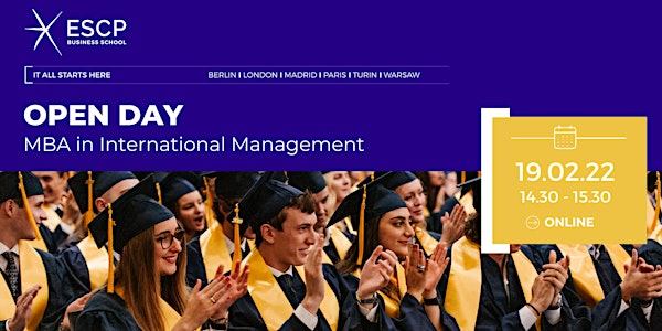 Open Day - MBA in International Management
