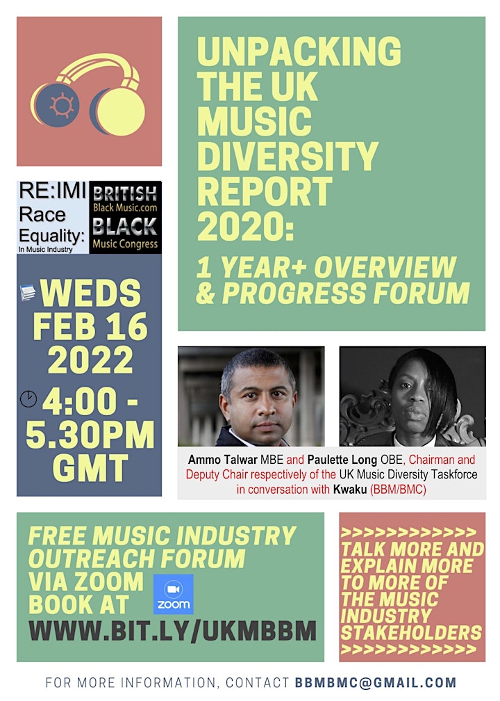 Unpacking The UK Music Diversity Report 2020: 1 Year+ image