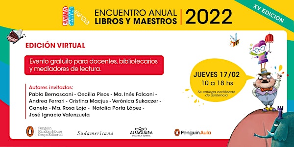 Encuentro Anual Libros y Maestros 2022 - Edición virtual