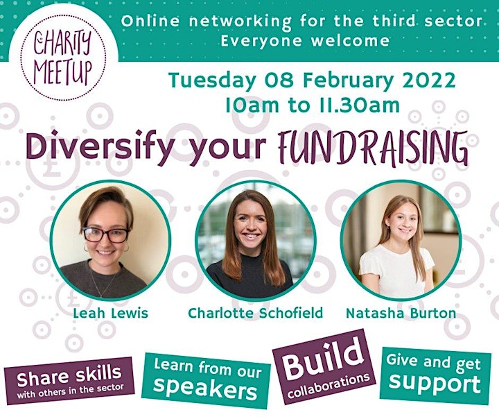 Charity Meetup - Diversify your Fundraising image