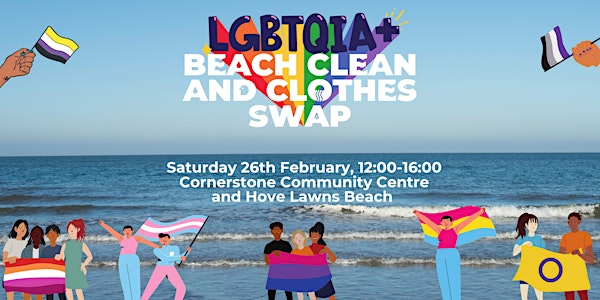LGBTQIA+ clothes swap and beach clean for 16-25s