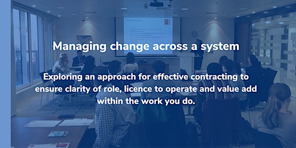Managing change across a system Legal Update