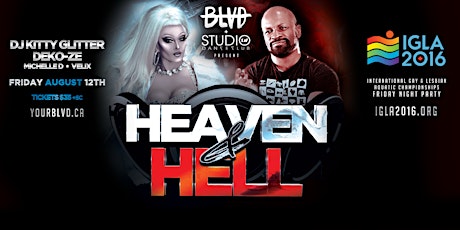Heaven & Hell feat. DJ Kitty Glitter + Deko-Ze : IGLA Friday Night Party primary image