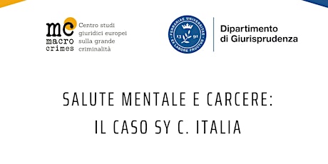 Immagine principale di Salute mentale e carcere: il caso SY c. Italia 