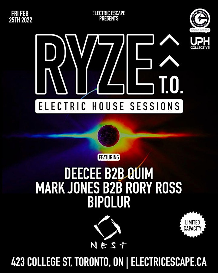 Electric House Sessions w/ DEECEE, QUIM, MARK JONES, RORY ROSS, & BIPOLUR image
