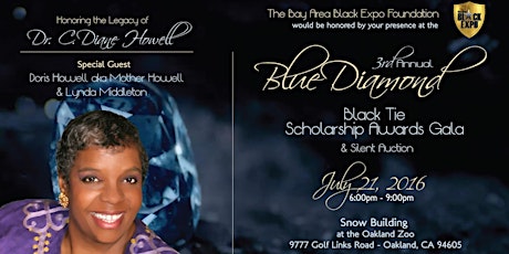 3rd Annual Blue Diamond Black Tie Scholarship Awards Gala & Silent Auction primary image