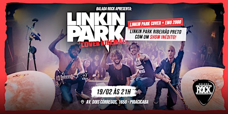 Imagem principal do evento Balada Rock apresenta: Linkin Park Cover + Emo 2000