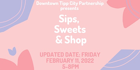 Sips, Sweets & Shop event  in downtown Tipp City! primary image