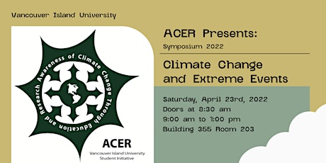 Symposium on Climate Change and Extreme Events primary image