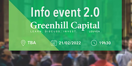 Primaire afbeelding van Info-event Greenhill Capital