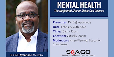 Mental Health - The Neglected Side of Sickle Cell
