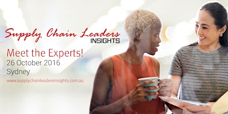Supply Chain Leaders Insights - Meet the Experts primary image