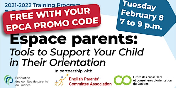 Formation "Tools to Support Your Child in Their Orientation "