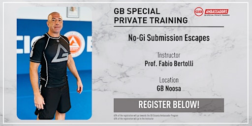 GB Special Private Training At GB Noosa