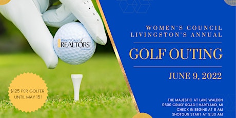 Women's Council of REALTORS Livingston Third Annual Golf Outing tickets