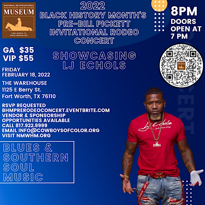 PRE-BILL PICKETT INVITATIONAL RODEO CONCERT SHOWCASING LJ ECHOLS image