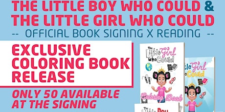 Childrens Book Signing ( The Little Boy & Little Girl Who Could ) primary image