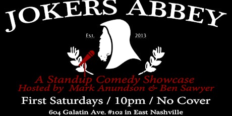 Joker's Abbey Comedy Show at Smokers Abbey Cigar Shop tickets