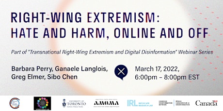 Right-Wing Extremism: Hate and Harm, Online and Off