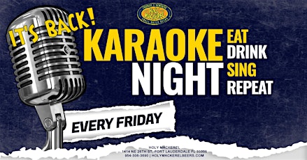 Friday Night Karaoke at Holy Mackerel entradas