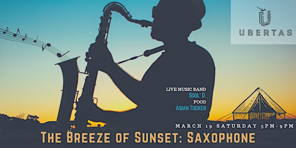 The breeze  of sunset : Saxophone