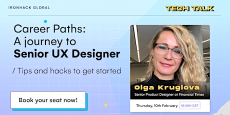 Imagen principal de A journey to Senior UX Designer: Tips and hacks to get started