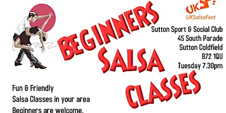 Sutton Coldfield Beginners Salsa Lessons tickets