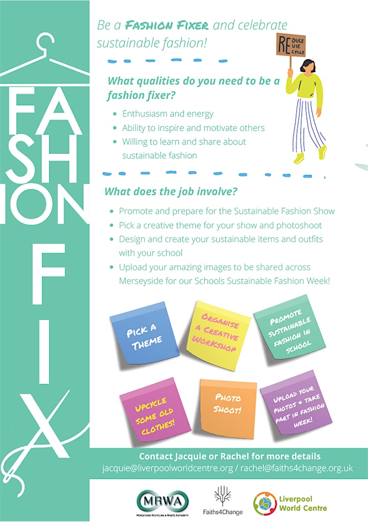 Fashion Fix: Teachers' network session (online) image