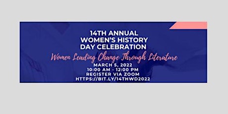 Women's History Day Celebration 2022! primary image