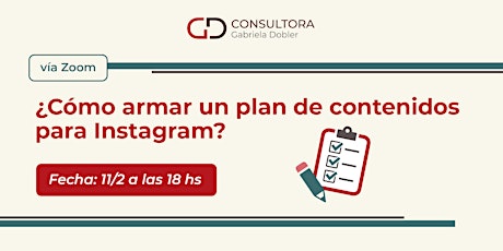Imagen principal de Mini curso gratuito: ¿Cómo armar un plan de contenidos para Instagram?