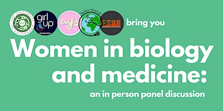 Women in Biology and Medicine: an in person panel discussion primary image