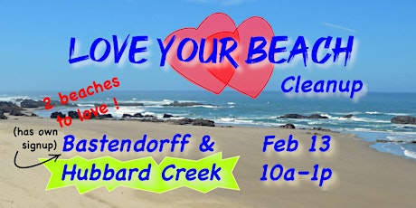 Primaire afbeelding van Love My Beach Cleanup at Hubbard Creek Beach