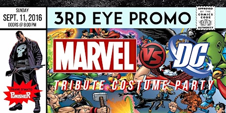 MARVEL *VS* DC TRIBUTE COSTUME PARTY primary image