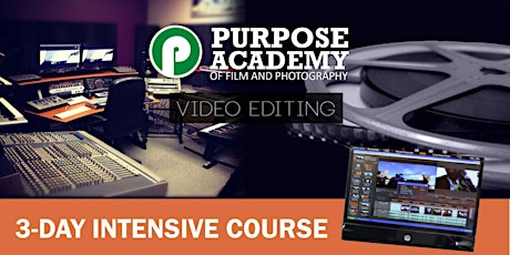3 Day Intensive Video Editing Course primary image