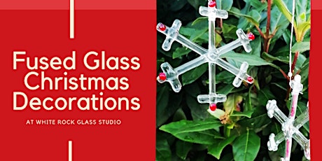 Fused Glass CHRISTMAS  DECORATIONS tickets