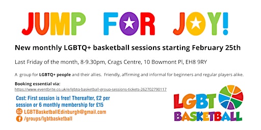 LGBTQ+ Basketball  Group Sessions