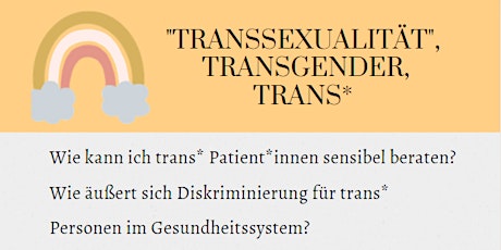 Trans* Beratungsstelle: Info- und Diskussionsabend