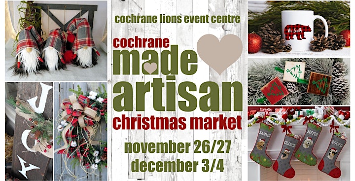 Cochrane MADE Artisan Christmas Market (Dec 4/5) image