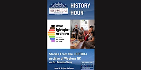 WNCHA History Hour - Stories From the LGBTQIA+ Archive of Western NC tickets