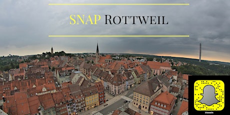 Hauptbild für Snap Rottweil im Rahmen des Online Stammtisches für die Region Schwarzwald Baar Heuberg