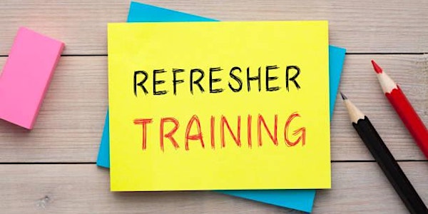 Annual Refresher Training - Webinar