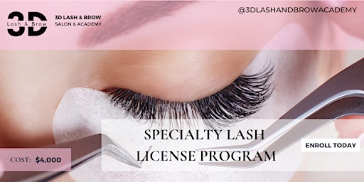 Online Specialty Lash License Program (Austin, Texas)