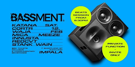 BASSMENT - Offical Impala Send Off (Private Event) primary image