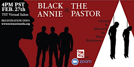 Imagem principal do evento Towne Street Theatre Presents "Black Annie and the Pastor"